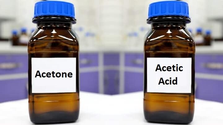 Difference Between Acetone and Acetic Acid