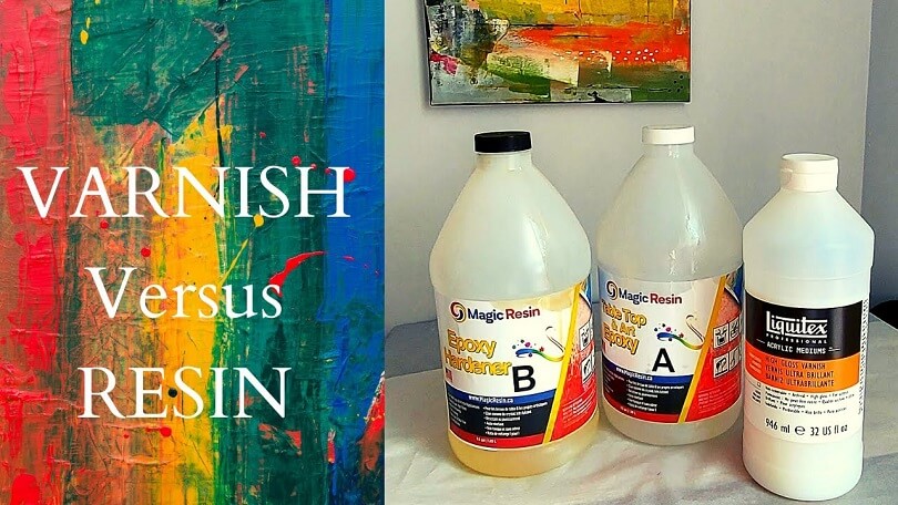 Difference Between Art Resin and Varnish