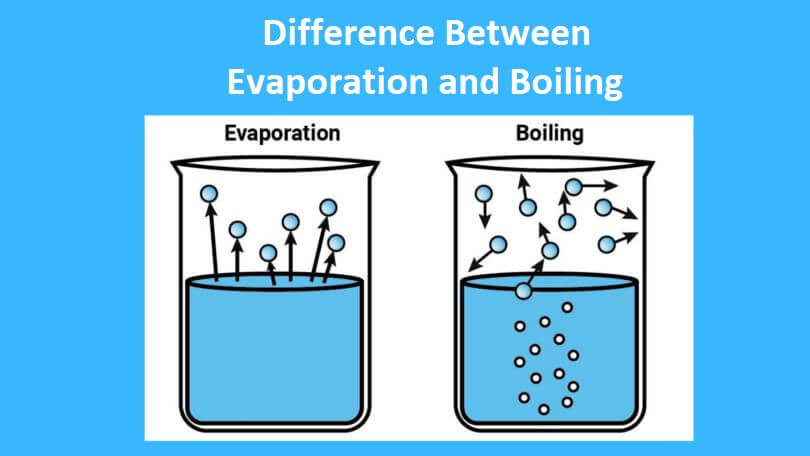 Difference Between Boiling and Evaporation