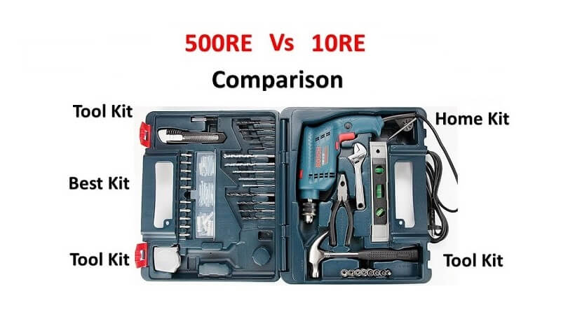 Difference Between Bosch 500 re and 10 re