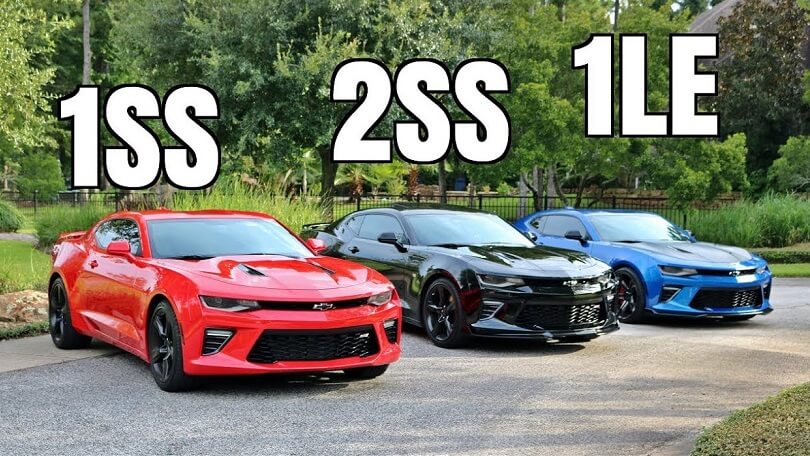 Difference Between Camaro 1SS and 2SS