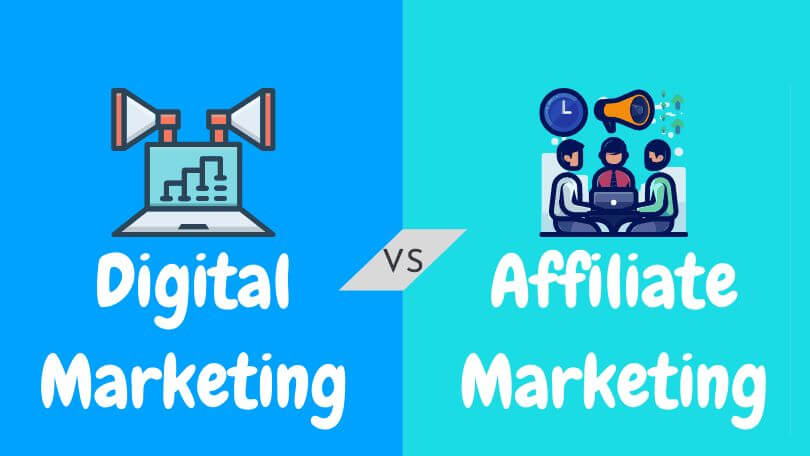 Difference Between Digital Marketing and Affiliate Marketing