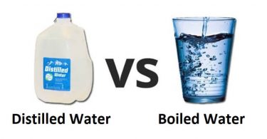 Difference Between Distilled Water and Boiled Water