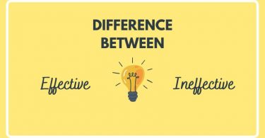 Difference Between Effective and Ineffective