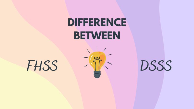 Difference Between FHSS and DSSS