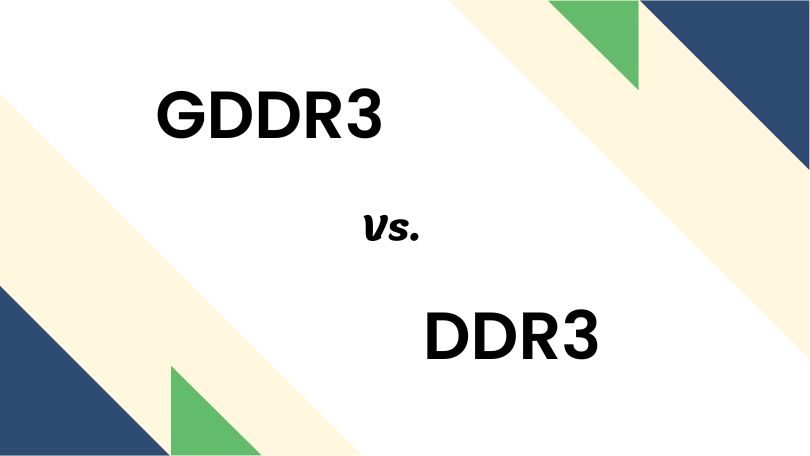 Difference Between GDDR3 and DDR3