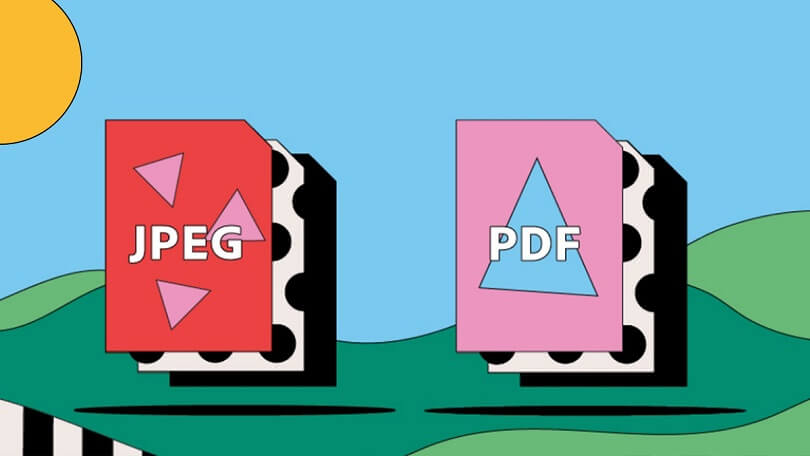 Difference Between JPEG and PDF