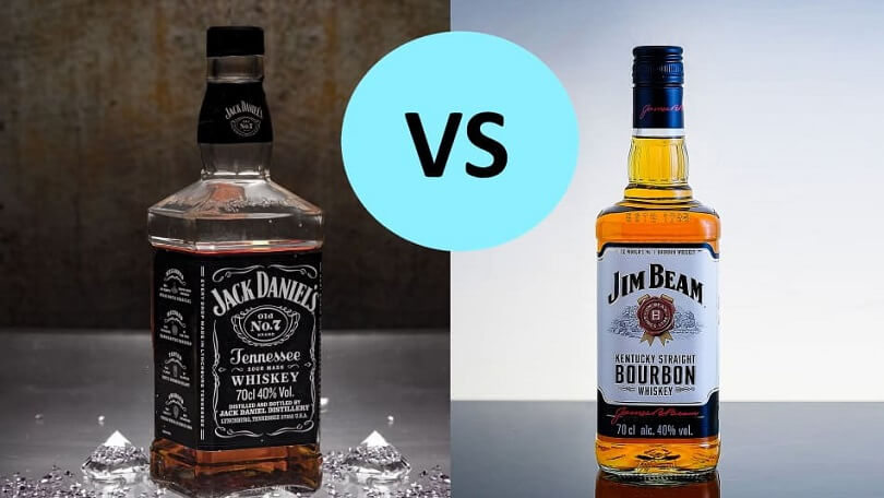 Difference Between Jim Beam and Jack Daniels