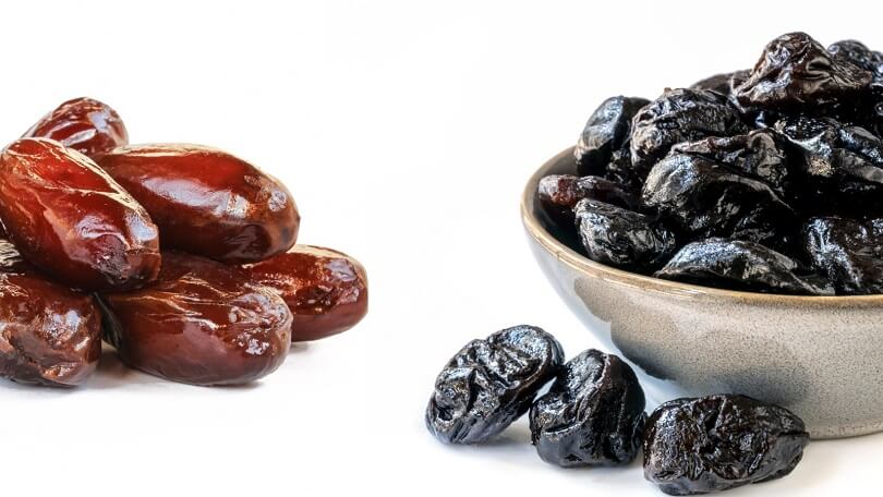 Difference Between Prunes and Dates