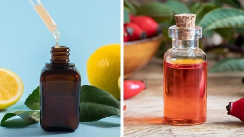 Difference Between Vitamin C Serum and Rosehip Oil