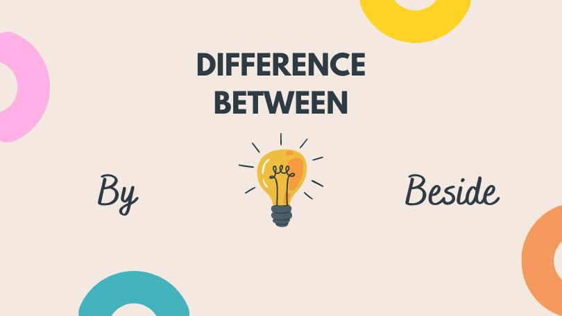 Difference between By and Beside