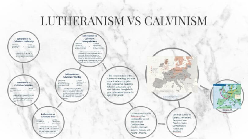 Difference between Calvinism and Lutheranism