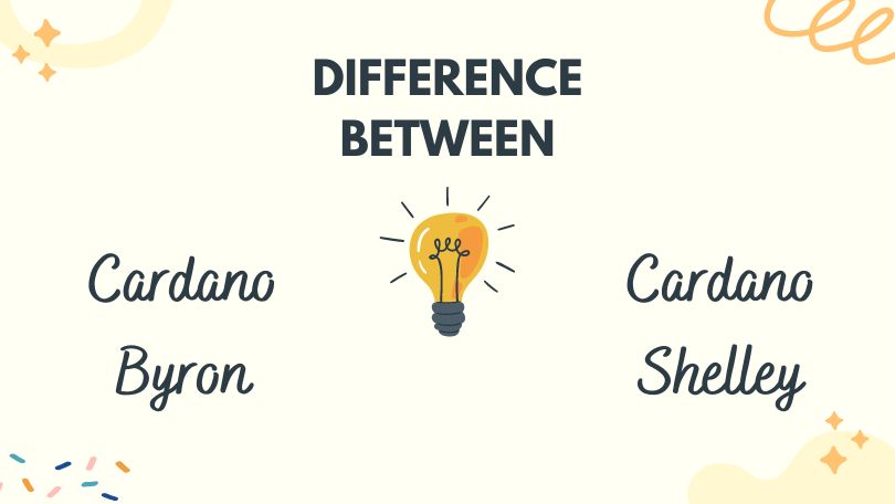 Difference between Cardano Byron and Shelley