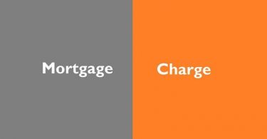 Difference between Charge and Mortgage