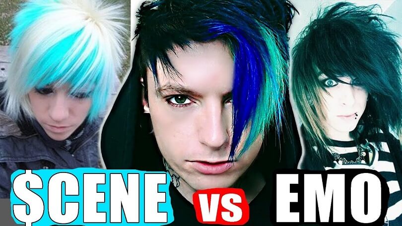 Difference between Emo and Scene Subculture