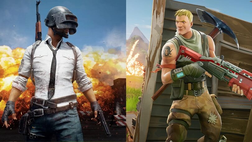 Difference between Fortnite and PubG