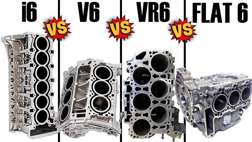 Difference between Inline and V Engine