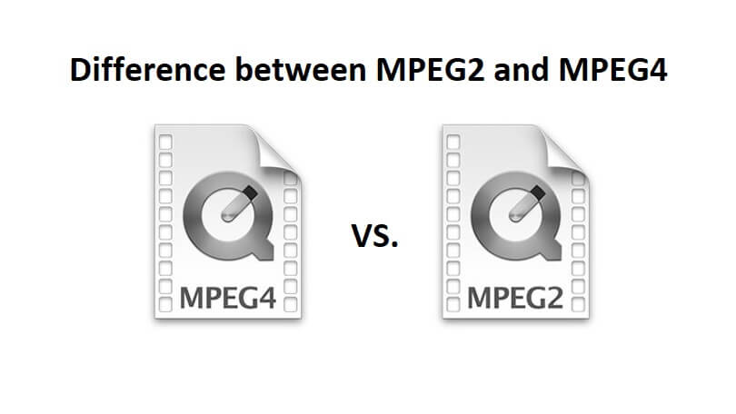 Difference between MPEG2 and MPEG4