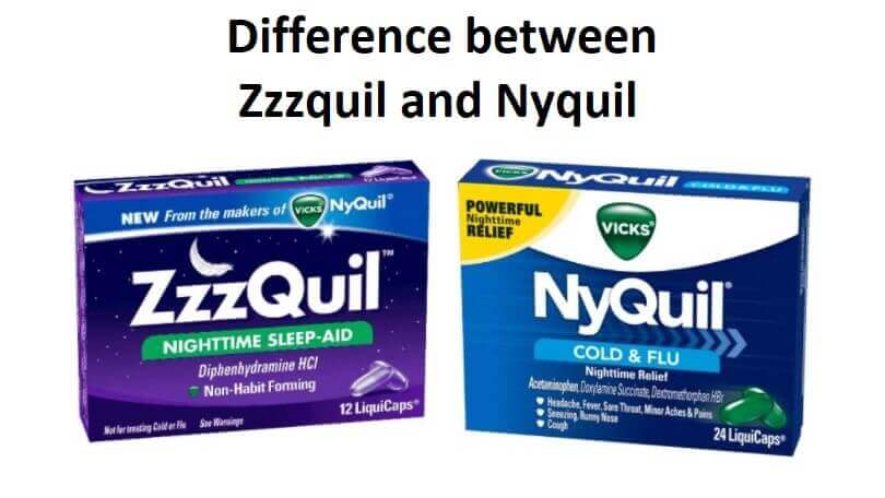 Difference between Nyquil and Zzzquil