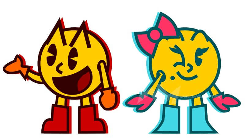 Difference between Pacman and Mrs Pacman