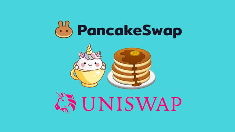 Difference between PancakeSwap and Uniswap