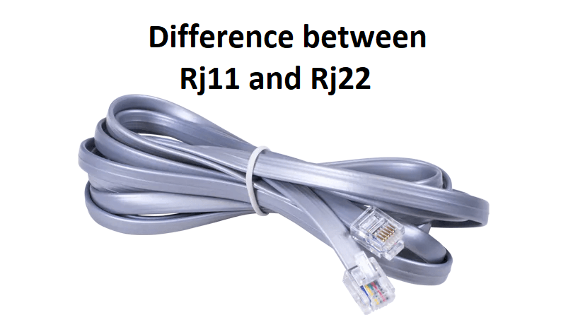 Difference between Rj11 and Rj22